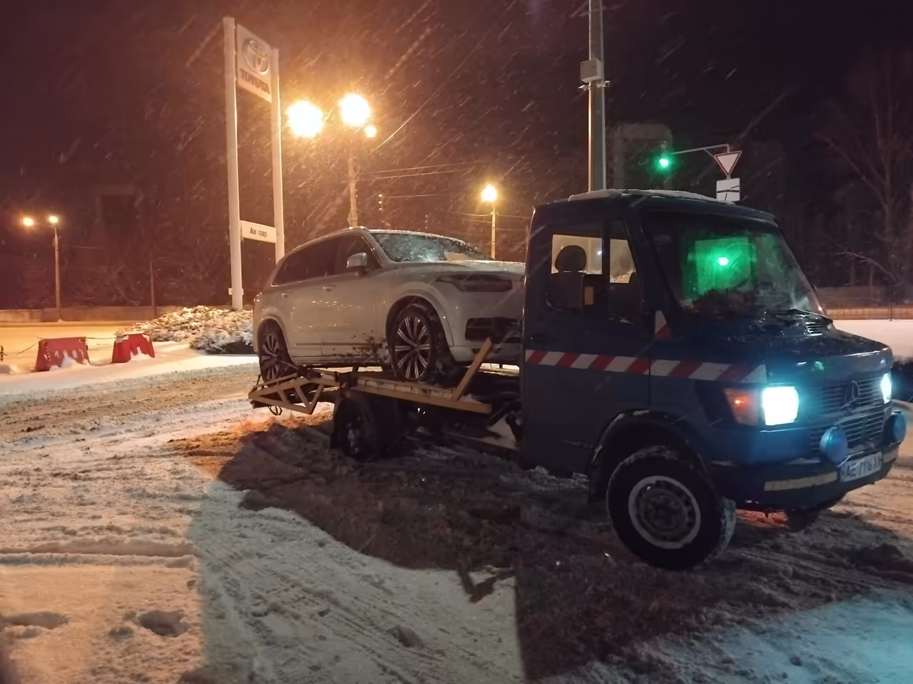 Евакуатор у напрямку Дергачі
