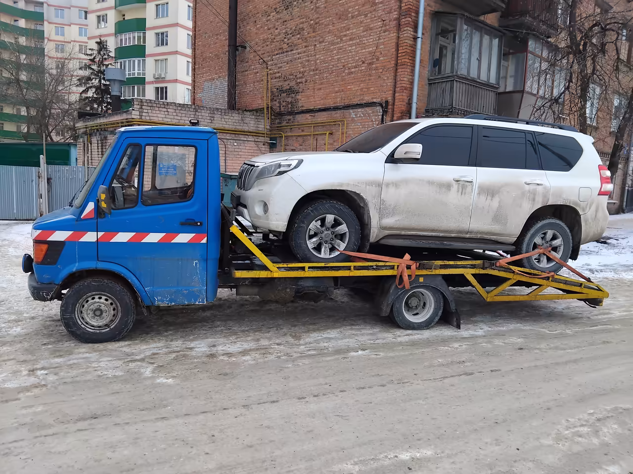 Евакуатор у напрямку Люботин